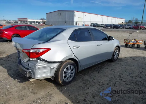 2014 Toyota Corolla L from USA, damaged, VIN 2T1BURHE1EC031188